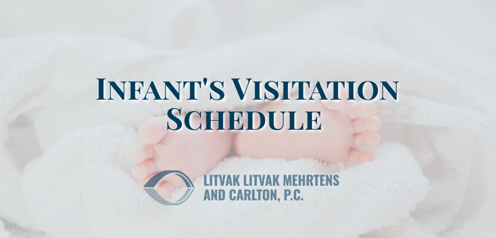 Infant's Visitation Schedule