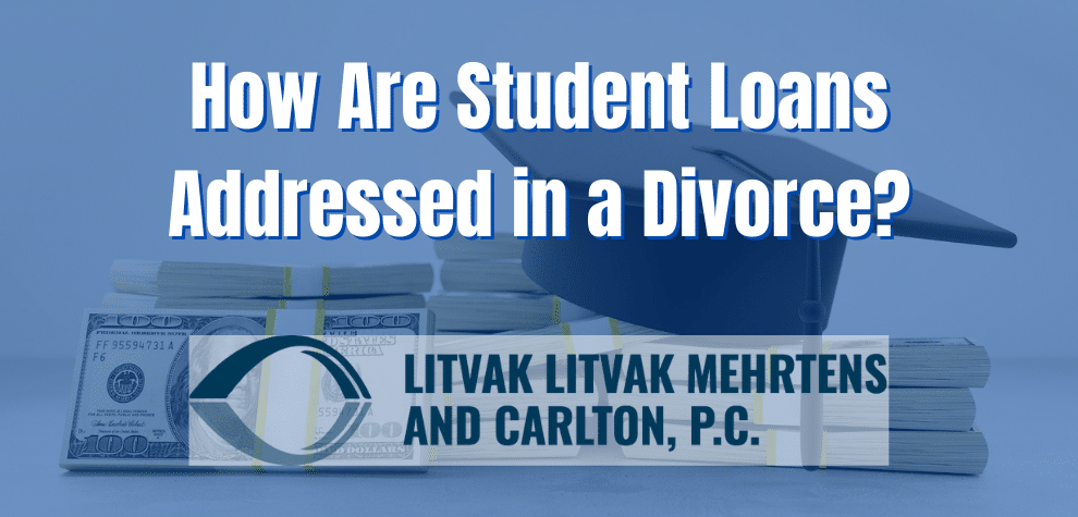 student loan debt divorce