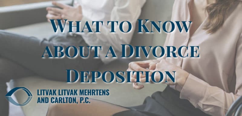 divorce deposition Denver